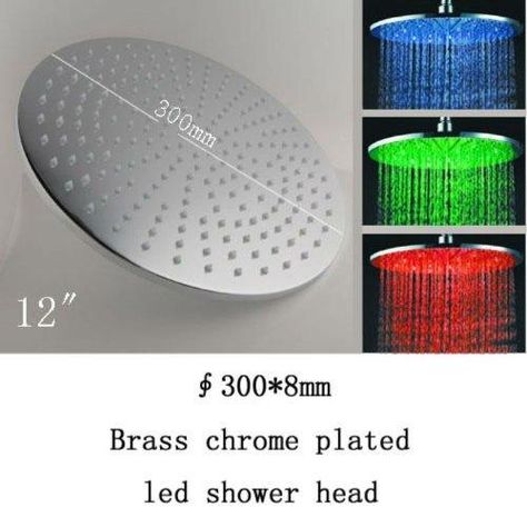 Modern Shower Head, Led Shower Head, Led Color Changing Lights, Mood Changes, Rainfall Shower Head, Modern Shower, Steel House, Rainfall Shower, Rain Shower Head