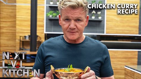 How to Make Gordon Ramsay's Butter Chicken in 15 Minutes Gordon Ramsay Curry In A Hurry, Gordon Ramsay Butter Chicken Recipe, Gordon Ramsay Butter Chicken, Curry In A Hurry, Gordon Ramsay Recipe, Chef Gordon, Tv Food, Chicken Dish, Curry Dishes