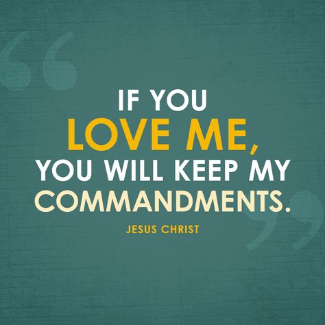 If you love me, you will keep my commandments. – Jesus Christ If You Love Me Keep My Commandments, Keep My Commandments, Verses About Love, Trust In Jesus, Bible Notes, You Love Me, Bible Words, Lord And Savior, Christian Quotes Inspirational