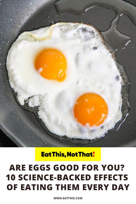 Do you eat eggs every morning for breakfast? Here's why eggs are good for your health. Are Eggs Bad For Cholesterol, Benefits Of Eating Eggs, Cholesterol Recipes, Low Cholesterol Recipes, Breakfast Bagel, Eating Eggs, Flexible Dieting, Low Cholesterol, Did You Eat