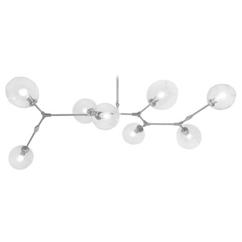 Avenue Lighting Fairfax Matte Chrome 34 Inch Eight Light Chandelier Hf8088 Ch | Bellacor Chrome Light Fixtures, Vertical Chandelier, Modern Linear Chandelier, Linear Light, Chrome Chandeliers, Linear Suspension, Hanging Chandelier, Glass Globes, Melting Pot