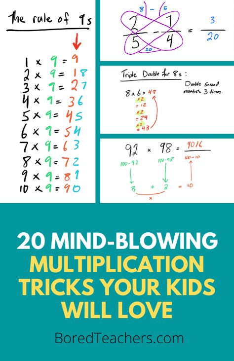 Multiplication Help, Teaching Math Facts, Multiplication Tricks, Maths Tricks, Climbing A Mountain, Math Hacks, Teaching Math Strategies, Math Tips, Teaching Multiplication