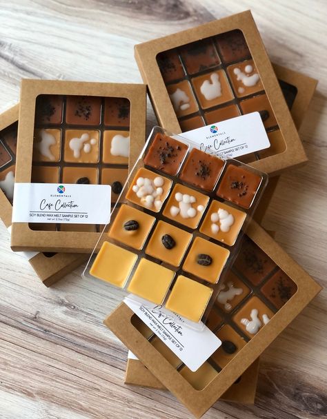 ✅⬆️CLICK THE LINK!!⬆️ . Get your favorite coffee scents in a soy wax melt today! #coffee . #Easter_Wax_Melt_Ideas #Squeeze_Wax_Melts #Cool_Wax_Melts #Coffee_Themed_Gifts Cool Wax Melts, Aesthetic Wax Melts, Wax Melts Aesthetic, Fun Soap Ideas, Wax Melt Display, Wax Melts Packaging Ideas, Coffee Wax Melts, Wax Melts Ideas, Homemade Wax Melts