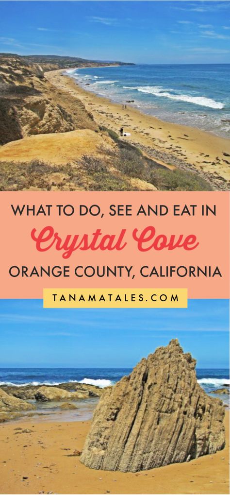 Crystal Cove State Park: Beaches, Hiking, and Camping - Tanama Tales Laguna California, Crystal Cove State Park, Beach Things, Crystal Cove, Laguna Beach California, San Diego Travel, California Girl, Usa Travel Guide, California Travel Road Trips