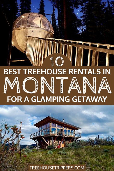 Montana Family Vacation, Montana Resorts, Treehouse Rentals, Montana Cabin, Montana Vacation, Cozy Cabins, Luxury Cabin, Adventure Bucket List, Pinterest Ideas