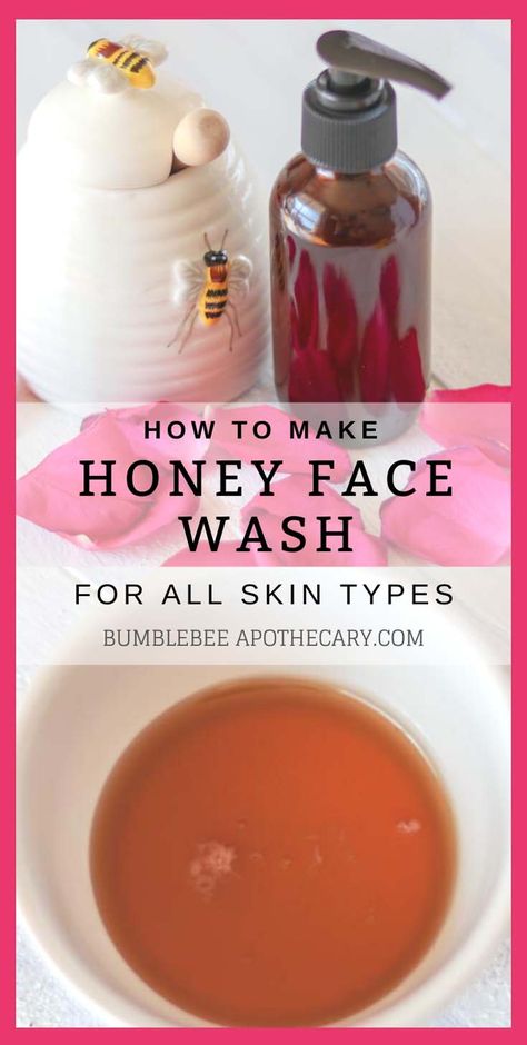 DIY honey facial wash for acne, dry skin, mature skin, sensitive skin. Homemade anti aging natural face cleanser with raw manuka honey. Recipe video with benefits. #bathandbody #hairandbeauty #diyskincare Homemade Honey Face Cleanser, Diy Organic Face Wash, Diy Moisturizing Face Wash, Diy Facewash Face Cleanser, Honey Face Wash Recipe, Diy Honey Face Cleanser, Homemade Cleanser For Face, Diy Face Wash Daily, Honey On Skin