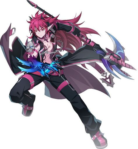 Grand Chase Dimensional Chaser, Dimensional Chaser, Grand Chase, Anime Demon Boy, Anime Ninja, Shadow Warrior, Winter Fairy, Grunge Art, Elsword