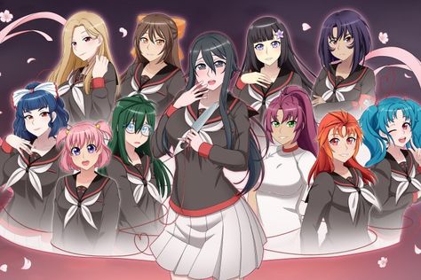 Yandere Simulator Fan Art, Yendere Simulator, Yandere Simulator Characters, Yandere Girl, Image Swag, Yandere Simulator, South Park, Anime Wallpaper, Hello Kitty