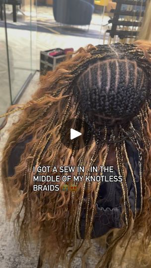 89K views · 15K reactions | @mimisbraidingbar is my favoriteeee😭😭😭😍😍! Lmfao she tired of me taking my knotless braids down in a week she said gurl we putting a sew in in the middle ! I said don’t threaten me with a good time lmfao ! Im ready for my tripppp make sure yall go book her 🥰🥰 and ohhhh grab that marketing guide cause my content eats ! My “from zero to viral marketing guide is $14 link in bio ? 
Would you get this style ???😍😍😍😍 | Ariel Pryor | Baby Bash · Suga Suga Top Braided Back Sew In, Girl Updo, Baby Bash, Suga Suga, Viral Marketing, Updo Hairstyles, Knotless Braids, Marketing Guide, Im Ready