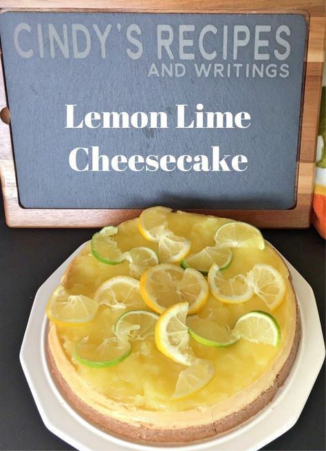 #ad Lemon Lime Cheesecake This post and recipe was created for #SummerDessertWeek! #giveaway #KitchenCreativity #adams1888 #dixiecrystals Lime Cheesecake Recipes, Lemon Lime Cheesecake, Cheesecake Lemon, Creamsicle Cake, Best Summer Desserts, Citrus Slices, Blackberry Crumble, New York Style Cheesecake, Fun Dessert