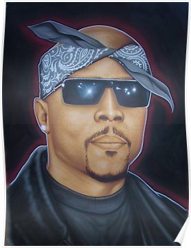 Nate Dogg Tribute Poster Nate Dogg Art, Big Nate, Tribute Poster, Glow In Dark Party, Suge Knight, Nate Dogg, Funk Bands, Gang Culture, Hip Hop Artwork