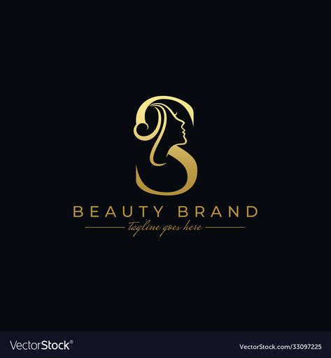 Makeover Logo Design, Hair Salon Logo Design Creative, Salon Logos Design, S Beauty Logo, Logo Design For Salon, Make Up Artist Logo Design, S Logo Design Letter, Make Up Artist Logo, Hair Salon Logo Design