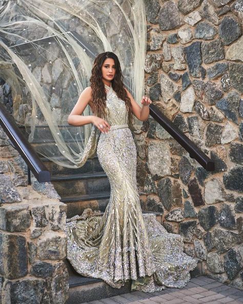 Bollywood Celebrity-Approved Fashion Trends to Catch This Year! Pakistani Gown, Pakistani Bridal Dress, Celebrity Style Inspiration, Sleek Dress, Gown Style, Pakistani Bridal Dresses, Stunning Outfits, Mermaid Gown, Gowns Of Elegance