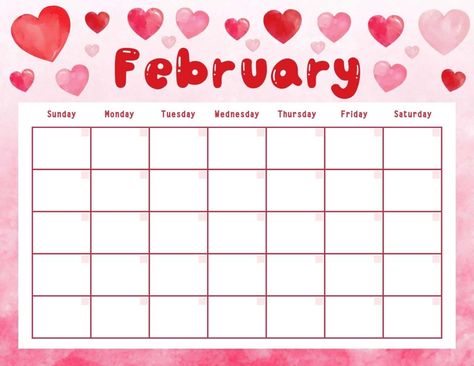 Need some free printable February calendars? Check out these 2024 February calendars as well as the blank February calendar templates. I love the heart aesthetic calendar and the minimalist calendar. Use these valentine calendars for your classroom or for organizing yourself or your kids! The cute design will be loved by kids! Hello February! cute background calendars Cute February Calendar 2024, Feb 2025 Calendar, Valentine Calendar, Aesthetic Calendar, Hello February, February Calendar, Heart Aesthetic, Monthly Activities, Cute Background