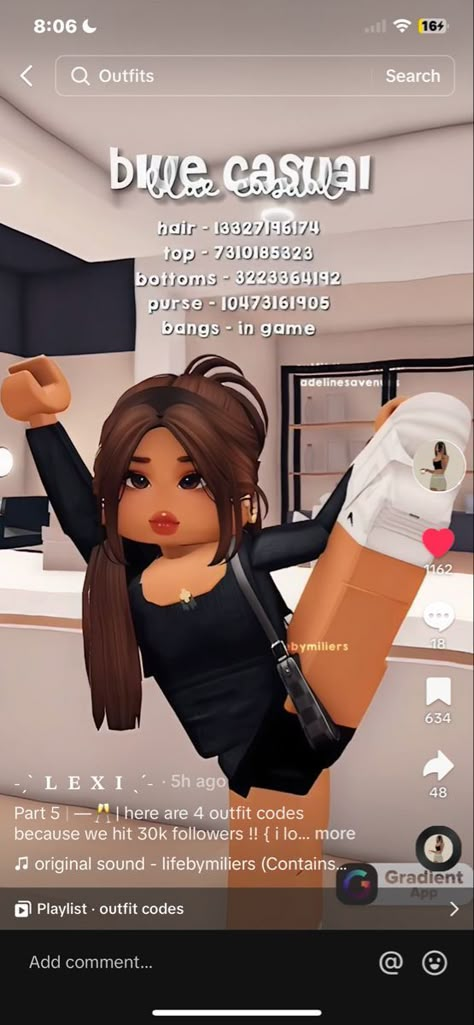 Outfit Ideas Berry Ave, Brown Hair Roblox, Blocksburg Outfit Codes￼, Bloxburg Decals Codes Aesthetic, Code Clothing, Preppy Decal, Pic Code, Bloxburg Decals Codes, Black Hair Roblox