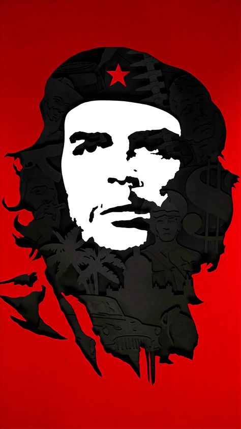 Communism Wallpaper Art, Che Guevara Tattoo, Che Guevara Photos, Jungle Theme Rooms, Che Guevara Images, Che Guevara Art, Colorful Art Paintings, Boxing Images, Bob Marley Art