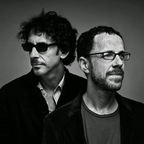 Joel and Ethan Coen, The Coen Brothers. Blood Simple, Coen Brothers, Fritz Lang, Movie Directors, Best Director, Movie Director, The Big Lebowski, Two Men, Film Director