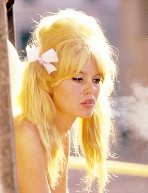 BrigitteBardotHair Brigitte Bardot, Her Hair, A Woman, Blonde, Hair, Pink, White