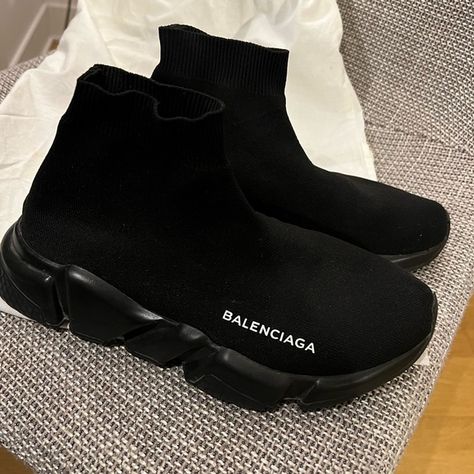 Balenciaga speed trainer sock sneakers - size 37 Balenciaga Speed Trainer, Balenciaga Speed, Sock Sneakers, Balenciaga Shoes, Balenciaga, Socks, Sneakers, Closet, Clothes