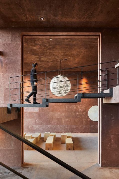 Timber Architecture, Interior Stairs, Yacht Design, Hotel Interior, Staircase Design, Stairs Design, Home Interiors, Cafe Design, Commercial Design