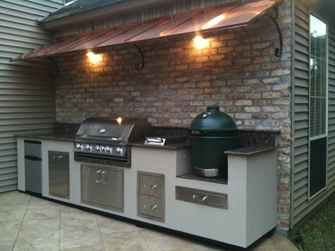 Outdoor Grill Area, Outdoor Kitchen Countertops, Grill Ideas, Outside Kitchen, Grill Station, Grill Area, Outdoor Grilling, Bbq Ideas, Outdoor Kitchen Ideas