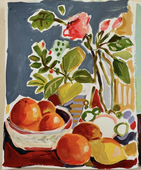 Easy Painting Inspiration, Painting Inspo Aesthetic, Dutch Still Life Painting, Pottery Still Life, Abstract Still Life Painting, Botanic Painting, Still Life Paintings, The Close, Painting Digital