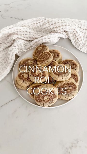 hannah || healthy recipes on Instagram: "copy cat pillsbury doughboy sugar cookies, but make it cinnamon rolls 🤩 Bringing back this recipe from last year because it’s such a good one. These cookies are super easy to make, are crispy on the edges, but soft and chewy in the center and are filled with a warm cinnamon roll swirl center. Full recipe is on my website at the link in my bio. Search 🔍 CINNAMON, or peep my story! #cinnamonrolls #cinnamoroll #cookies #sugarcookies #vegan #plantbased Cinnamoroll Cookies, Cinnamoroll Recipe, Pillsbury Doughboy, Cinnamon Roll Cookies, Cinnamon Roll, Cinnamon Rolls, Sugar Cookies, My Website, Dairy Free