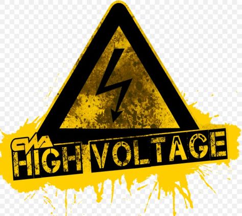 High Voltage, high voltage, text, triangle, logo Danger High Voltage Zenitsu, High Voltage Logo, Danger High Voltage Signs, Zeus Lightning, Hazard Symbol, Overhead Power Line, Lightning Logo, Botany Illustration, Transmission Tower