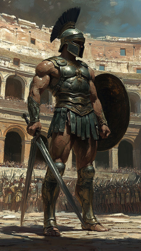 Douglas Friedman, Warriors Pictures, King Tiger, Warrior Concept Art, Roman Warriors, Spartan Warrior, Greek Mythology Art, Roman Soldiers, Beautiful Art Pictures