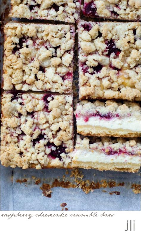 Raspberry Cheesecake Crumble Cookies, Raspberry Cheesecake Crumble, Cheesecake Crumble Bars, Berry Cheesecake Bars, Cheesecake Crumble, Apple Cheesecake Recipes, Raspberry Cheesecake Bites, Raspberry Crumble Bars, Shortbread Cookie Crust