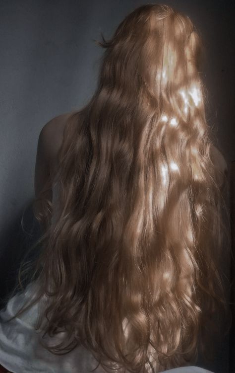 Wild Blonde Hair Aesthetic, Blonde Lady Aesthetic, Long Curly Hair Faceless, Blonde Brown Hair Aesthetic, Light Brown Curly Hair Aesthetic, Honey Brown Hair Aesthetic, Light Blonde Long Hair, Woman With Long Blonde Hair, Blonde Female Aesthetic