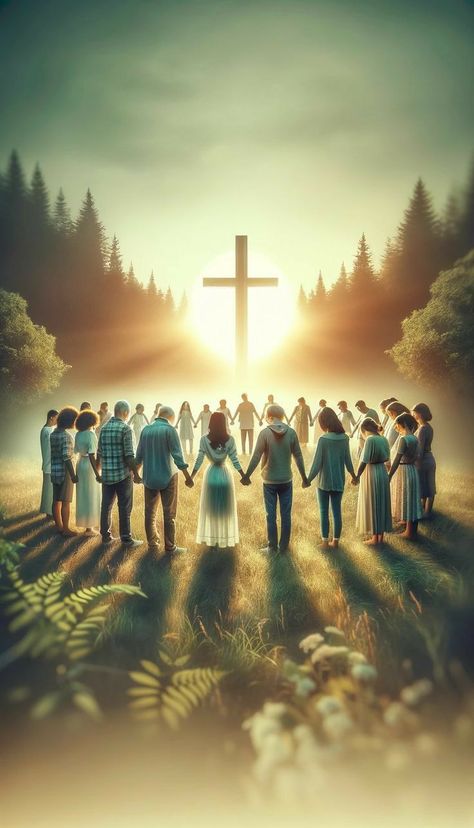 Image And Likeness Of God, Join Our Community Design, Unity Pictures, Prayer Poster Design, Jesus Pictures Powerful, Prayer Background, Unity Image, Connect To God, Christian Background Images