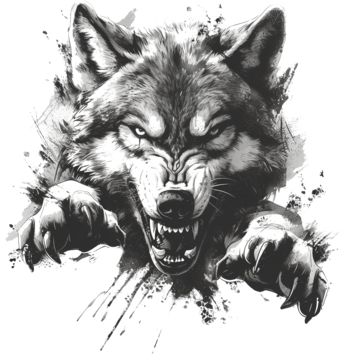 Angry Wolf, Yakuza Tattoo, Fox