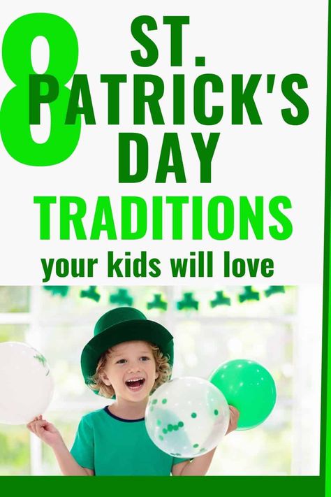 Saint Patricks Kids, Traditions For Kids, St Patrick's Day Activities, Kid Surprise, St Patrick Day Activities, Traditions To Start, St Patrick's Day Crafts, St Paddys Day, St Pattys Day