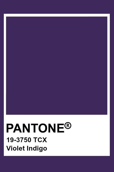 Indigo Pantone, Pantone Violet, Violet Palette, Pantone Purple, Indigo Palette, Purple Pantone, Violet Color Palette, Pantone Tcx, Pantone Color Chart