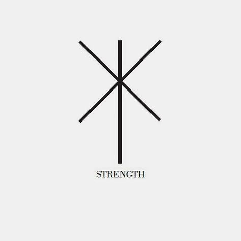 Strength Logo. Thank you Viking Symbols Strength, Sigils For Strength, Viking Strength Symbol, Strength Rune Tattoo, Runes For Strength, Tattoo Strong Symbol, Viking Symbol For Strength, Strength Sigil, Strength Rune