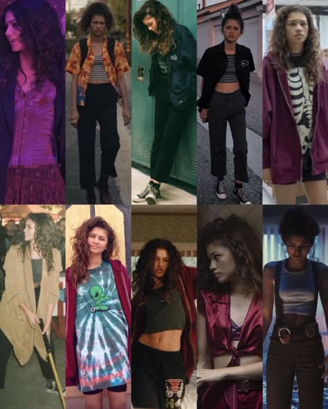 Euphoria Outfits Party, Stem Style, Euphoria Fashion, Zendaya Outfits, Fashion 90s, Halloween Costumes For Couples, Little Outfits, Artist Style, Girly Fashion