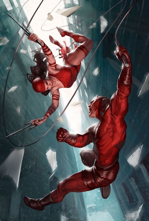 Daredevil and Elektra Daredevil And Elektra, Book Nostalgia, Default Wallpaper, Marvel Elektra, Daredevil Elektra, Daredevil Art, Daredevil Comic, Marvel Knights, Matt Murdock