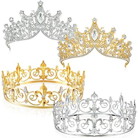 Crowns For Men, Women King, Prom King And Queen, Queen Crowns, Crowns For Women, Queen Tiara, King And Queen Crowns, Queens Tiaras, Prom King