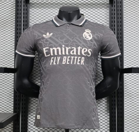 Real Madrid Third Kit 24/25 player issue #realmadrid #realmadridcf #football #footy #jersey #englishpremierleague #epl #footballplayer #footballjersey Real Madrid Third Kit, Chelsea Liverpool, Professional Wear, English Premier League, Football Shirt, Soccer Jersey, Football Shirts, Football Players, Real Madrid