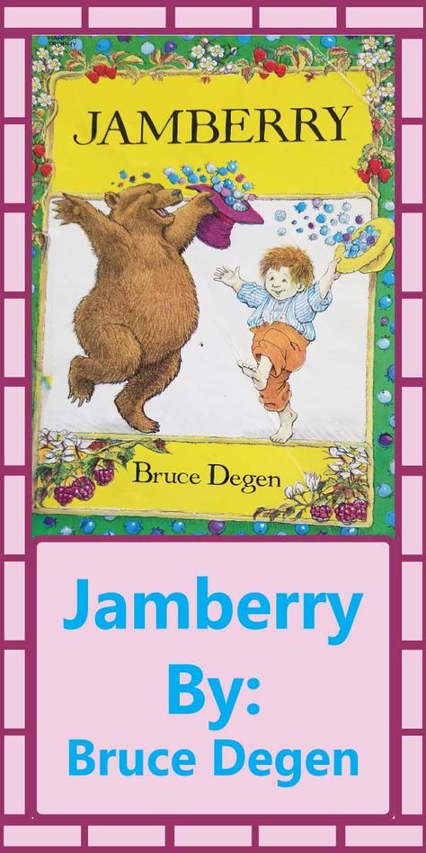 Jamberry Book, Rhyming Books, Circle Time, Letter J, Jamberry, Book Reviews, To Listen, Children’s Books, Great Books