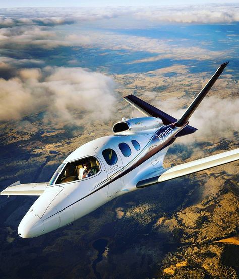 Cirrus Aircraft on Instagram: “#FlyingFriday "I haven't been everywhere, but it's on my list." (Susan Sontag) It's your Cirrus Life. Go everywhere. #cirrusaircraft…” Cirrus Airplane, Privet Jets, Cirrus Vision Jet, Vision Jet, Small Private Jets, Business Jets, Helicopter Cockpit, Personal Jet, Private Jet Travel