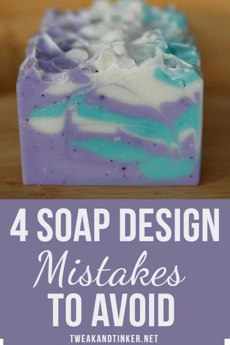 Let's face it: cold process soap making is a finicky craft. These 4 things can help you perfect your soap design techniques. #coldprocess #soap #soapdesign Cold Process Soap Designs, Soap Design Ideas, Soap Design, Cold Process Soap Recipes, Soap Making Recipes, You Perfect, Homemade Facials, Design Techniques, Melt And Pour