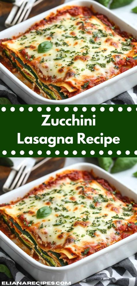 Love quick meals? This zucchini lasagna recipe is perfect in an Instant Pot! Try zucchini lasagna recipe boats for a fun twist, or keep it dairy-free for a lighter option. Ground Beef Ricotta, Healthy Zucchini Lasagna, Healthy Lasagna Recipes, Zucchini Lasagna Recipe, Low Carb Zucchini Lasagna, Zucchini Lasagne, Lasagna Recipe With Ricotta, Healthy Lasagna, Zucchini Cheese