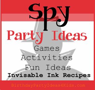 Food Party Favors, Spy Birthday Party, Birthday Party Theme Ideas, Spy Birthday Parties, Party Theme Ideas, Spy Party, Food Party, Games Activities, Goody Bags