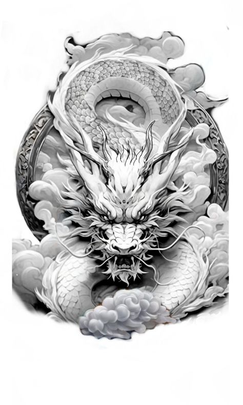 Japanese Dragon Tattoo Designs, Japanese Warrior Tattoo, Ink Tattoo Design, Koi Tattoo Sleeve, Dragon Head Tattoo, Red Tattoo Ideas, Red Ink Tattoo, Dragon Tattoos For Men, Japanese Dragon Tattoo