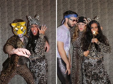 40 Wild Ideas for a Safari-Themed Party | Brit + Co Safari Gala, Adult Safari Party, Jungle Themed Party, Nye 2023, Safari Theme Birthday Party, Safari Costume, Party Photobooth, Zoo Trip, Jungle Theme Birthday Party