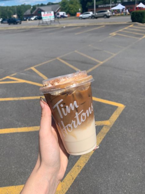 Tim Hortons Order Ideas, Tim Hortons Fall Drinks, Tim Hortons Coffee Order, Tim Hortons Drinks, Tim Hortons Aesthetic, Tim Hortons Iced Coffee, Cafe Mocha Recipe, Event Moodboard, Starbucks Vanilla Bean Frappuccino