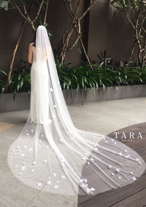 This Wedding Veils item by TARAbridal has 314 favorites from Etsy shoppers. Ships from Vietnam. Listed on 16 Sep, 2023 Soft Tulle Veil, Veil Floral, Lace Cathedral Veil, Cathedral Wedding Veil, Cathedral Bridal Veils, Veil Cathedral, Floral Veil, Drop Veil, Veil Length