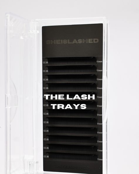 Don’t miss out on creating beautiful lash art because you didn’t choose @sheislashed_ products! Products used: ⭐️ .05 Volume Trays ⭐️ The Final Touch - Bottom Lashes All lash trays will be $10 and The Final Touch will be on sale for $25 OR 2 for $40! If you want early access to shop be sure to subscribe to my email/sms list at SheIsLashed.com 🛍️ Black Friday is a few hours away 🥂 #volumelashes #volumelashextensions #volumelashes♥ #volumelashestraining #volumelash #wispylashes #wispylas... Lash Trays Aesthetic, Lash Art, Lash Trays, Bottom Lashes, Volume Lash Extensions, Black Lashes, Wispy Lashes, Beautiful Lashes, Volume Lashes